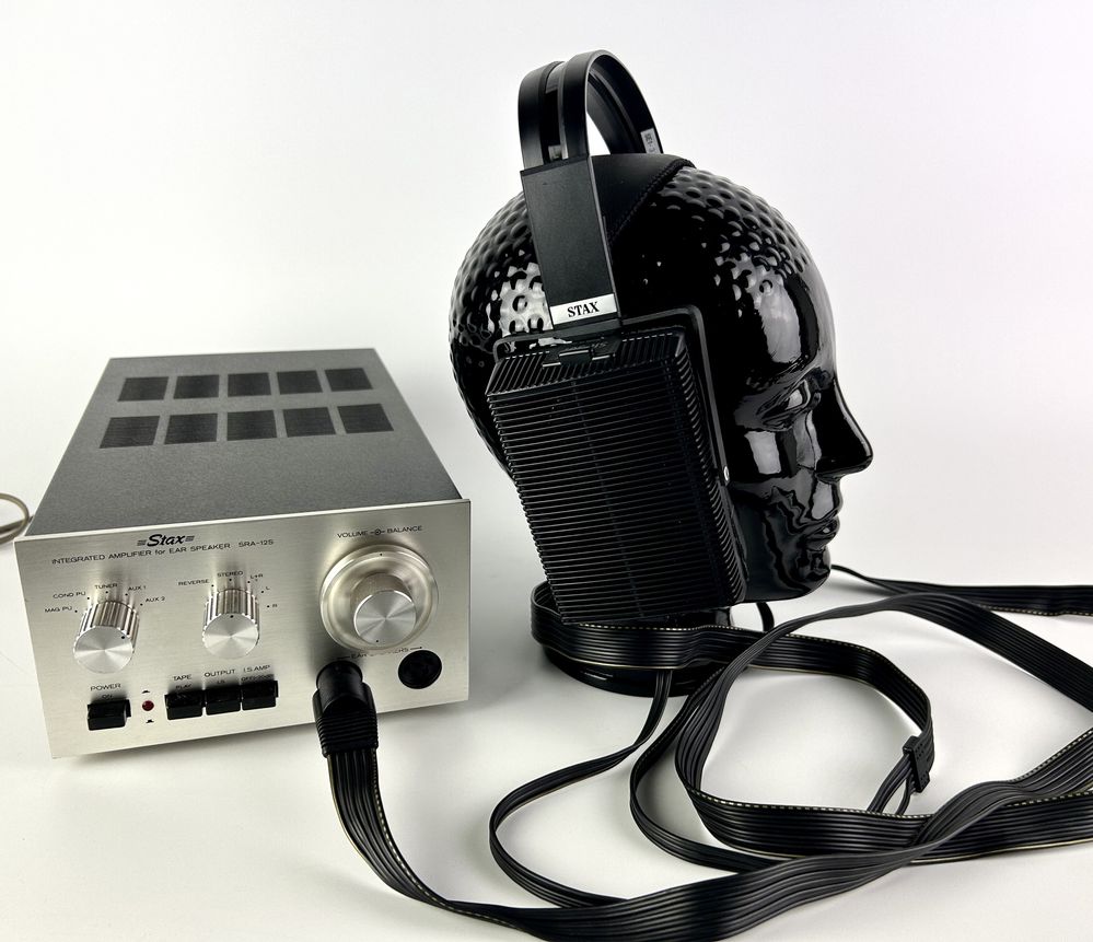 Stax SR-507 słuchawki elektrostatyczne  stax srm-1 mk 2