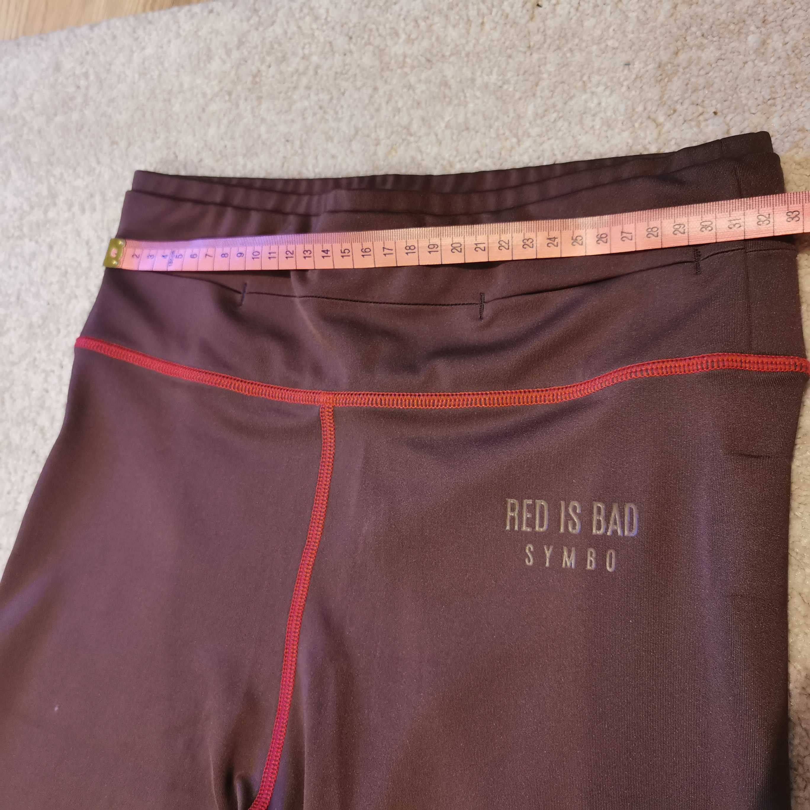 ### Red is Bad Symbo leginsy biegowe M ###