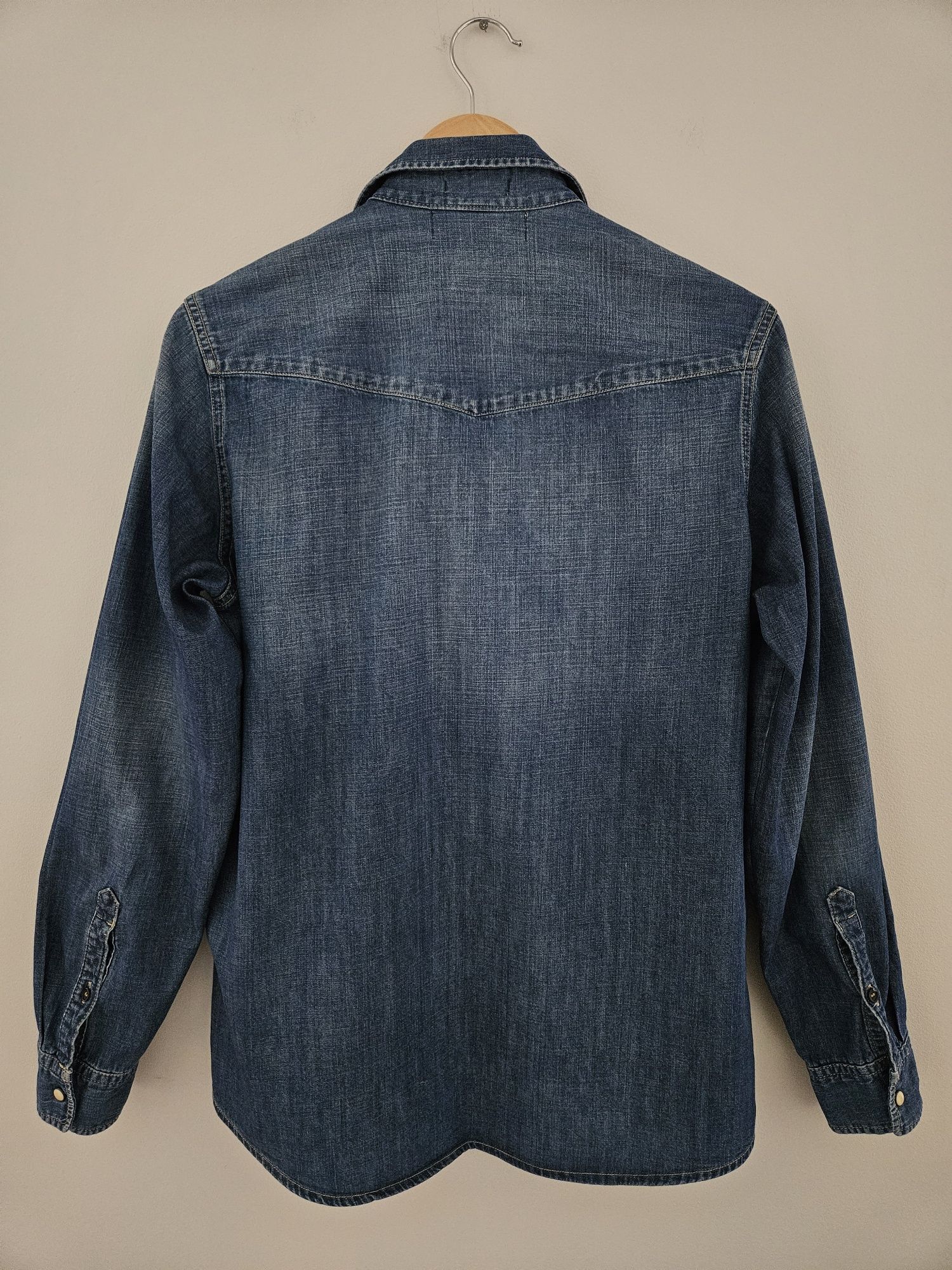 Koszula męska jeansowa H&M L.O.G.G rozmiar S