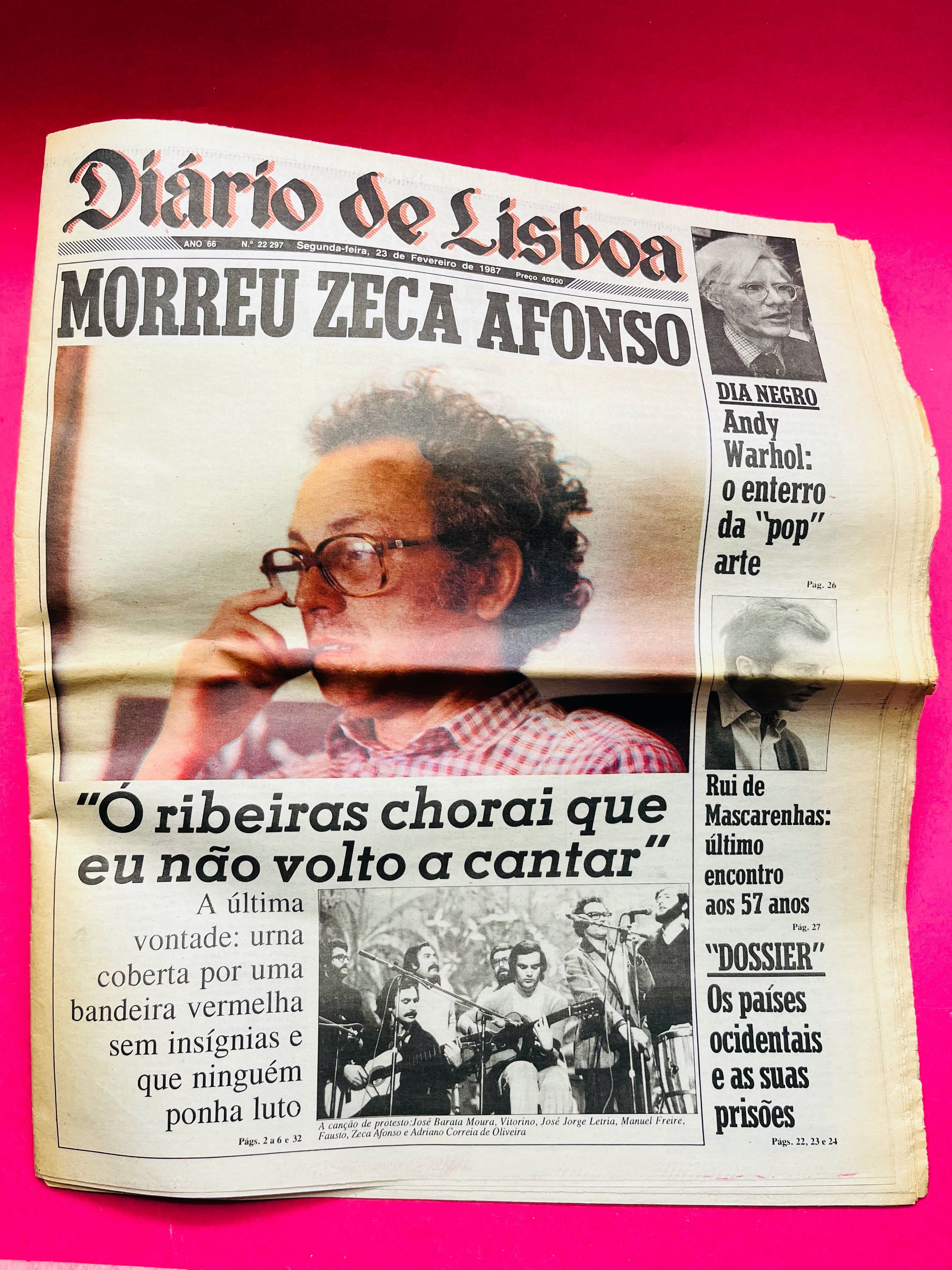 Diário de Lisboa, 23 de Fevereiro de 1987