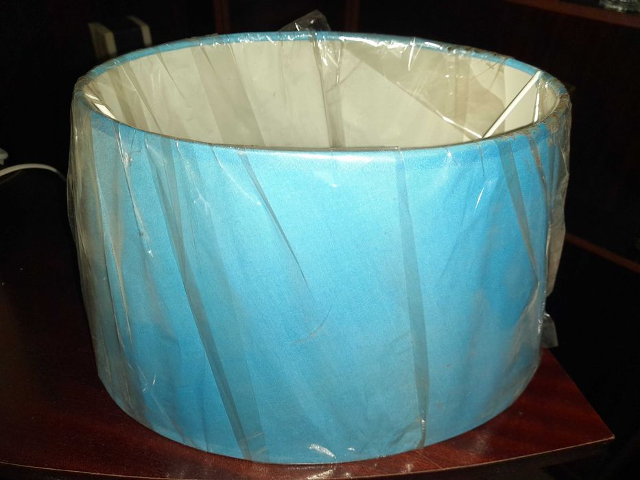 Candeeiri/Abajur azul para quarto/sala