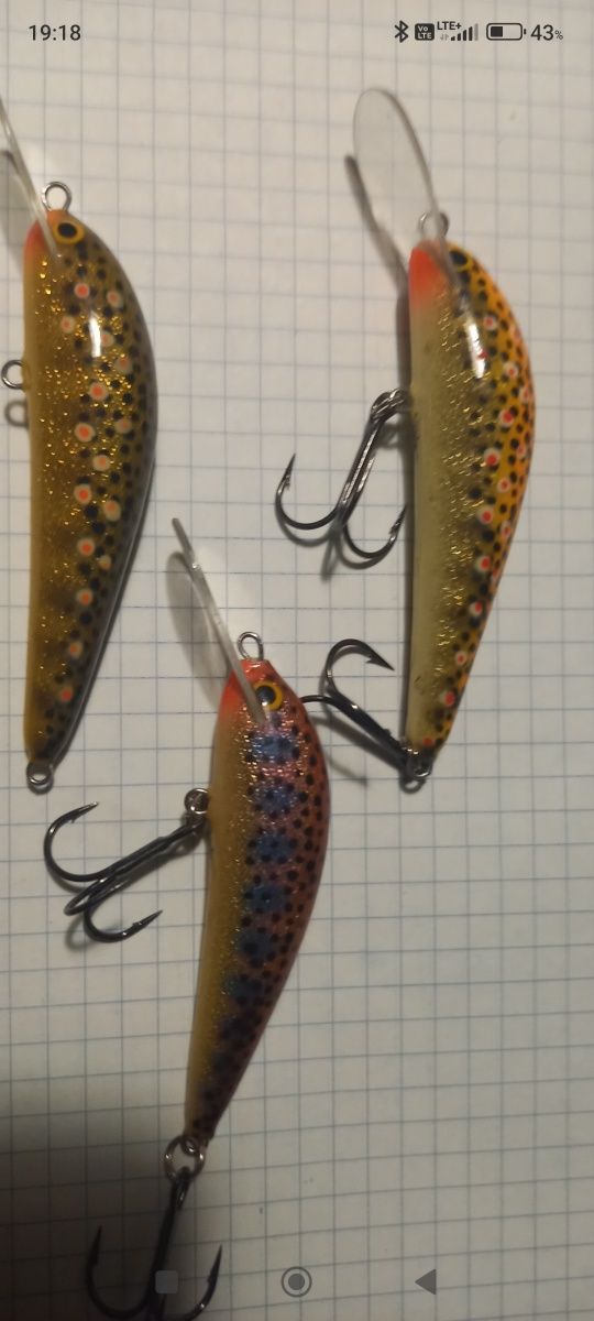 Woblery wobler Górale trociowe nie Salmo