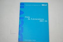 E1 - Livro: Guia da Licenciatura 1987-88