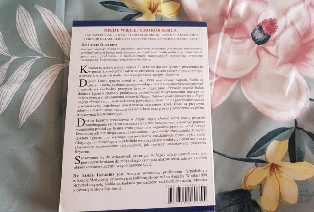 Ksiazka nigdy więcej chorób serca Stan bdb