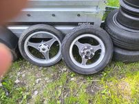 Koła el 250 kawasaki komplet