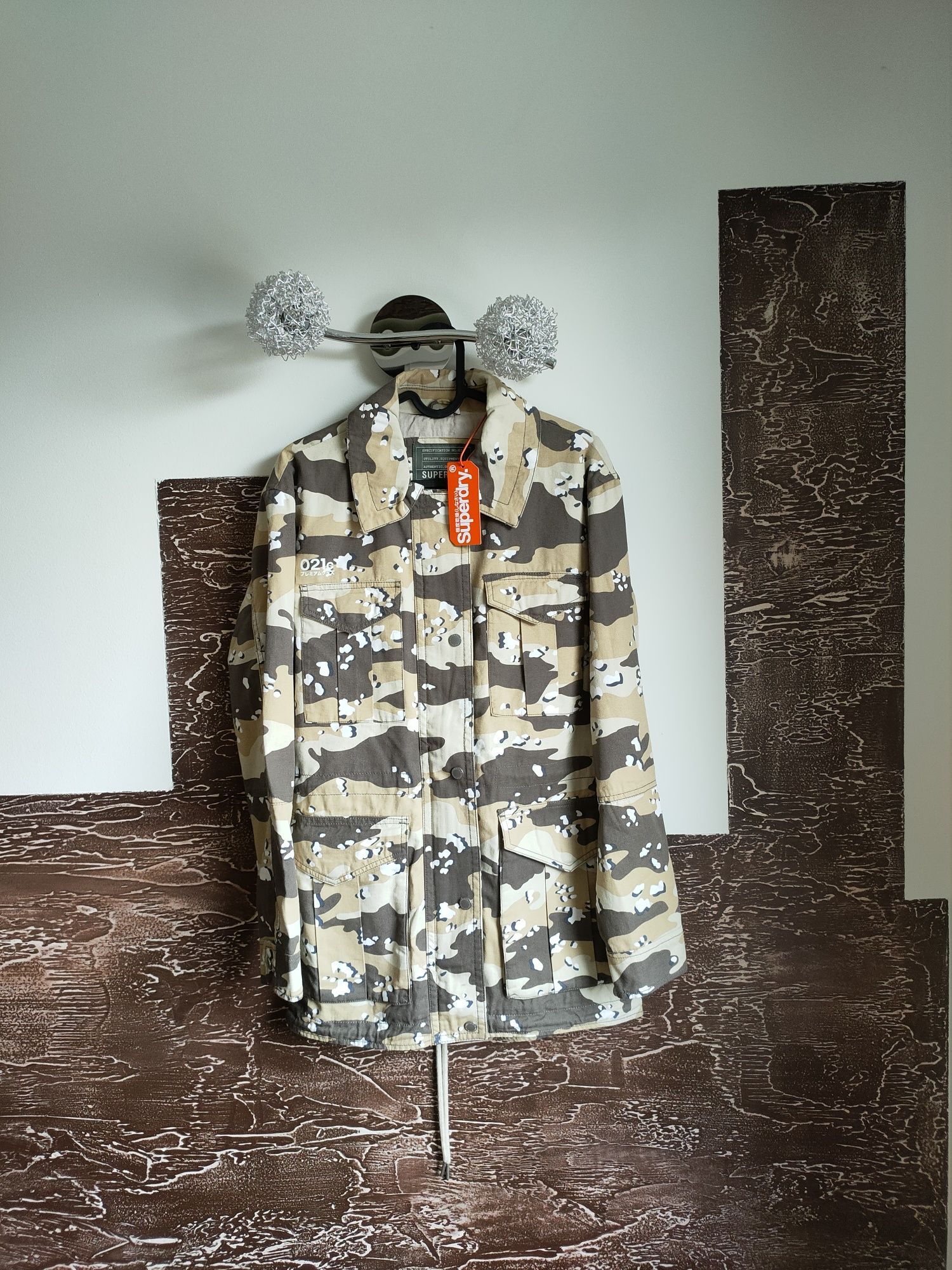 Kurtka parka Superdry damska moro r. XS
