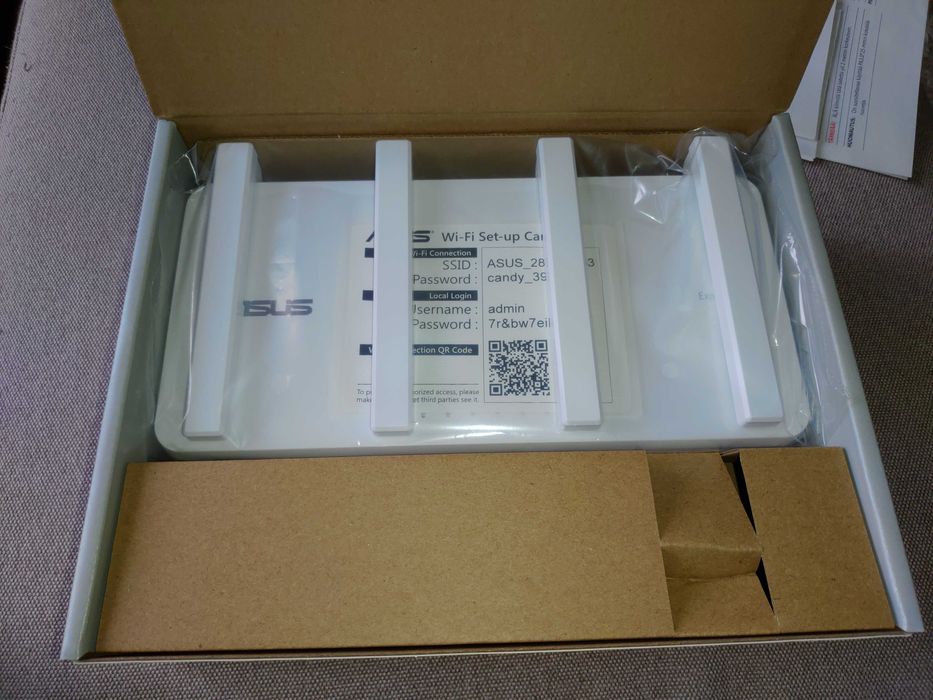 ASUS ExpertWiFi EBR63 AX3000 - маршрутизатор Wi-Fi 6. NEW!