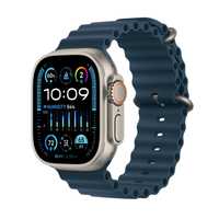 Apple Watch Ultra 2 49mm Titanium Case with Blue Ocean Band (MREG3)