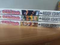 manga Naruto tom 3 oraz 5