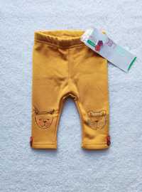 nowe spodnie legginsy Coccodrillo r. 62
