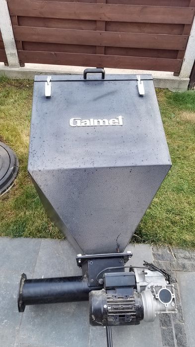 Котел-бункер під пелету,з мотором та платою керування