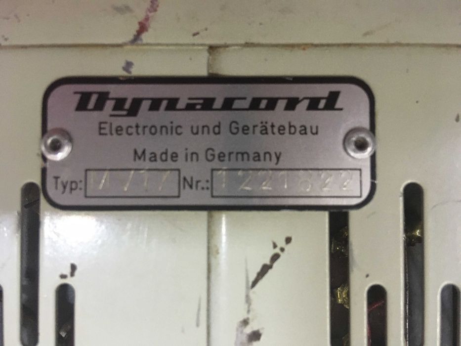 Dynacord MV-17 wzmacniacz audio lampowy mono 17 Watt EL84 PP