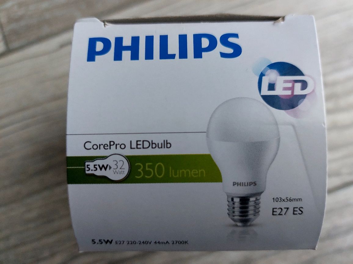 Żarówki Philips LED 5,5 W 6 szt