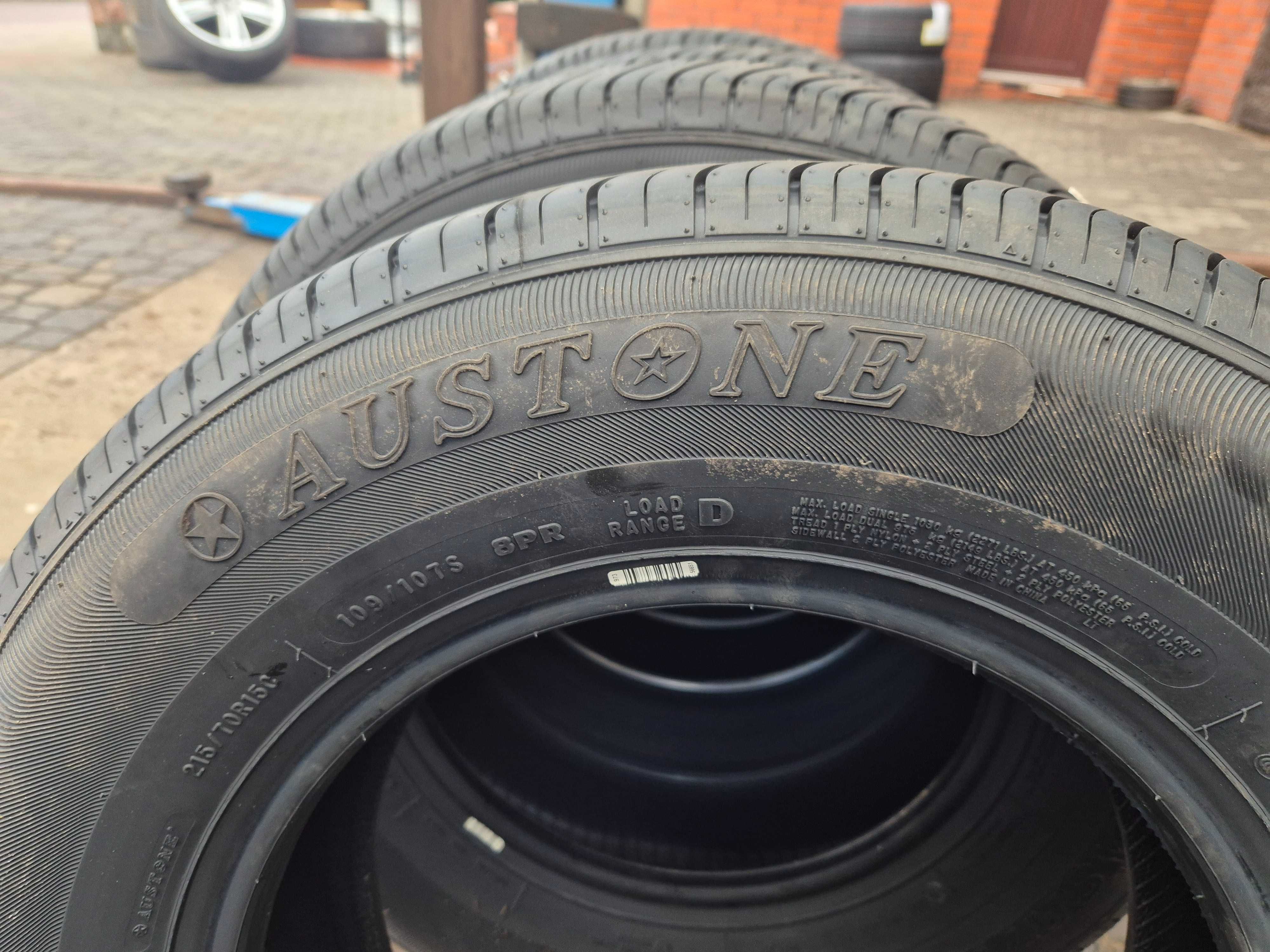 215/70r15c austone nowe opony letnie 2025r dostawcze  montaż w cenie