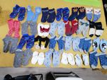 26 pares de meias, tamanho 23-26