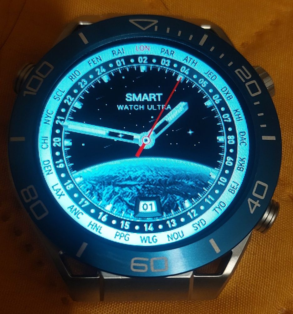 Super smartwatch z ekranem Amoled i NFC