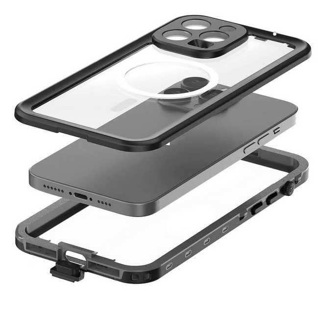 Redpepper iPhone 13 Pro Max etui wodoodporne IP68 MagSafe kurz brud