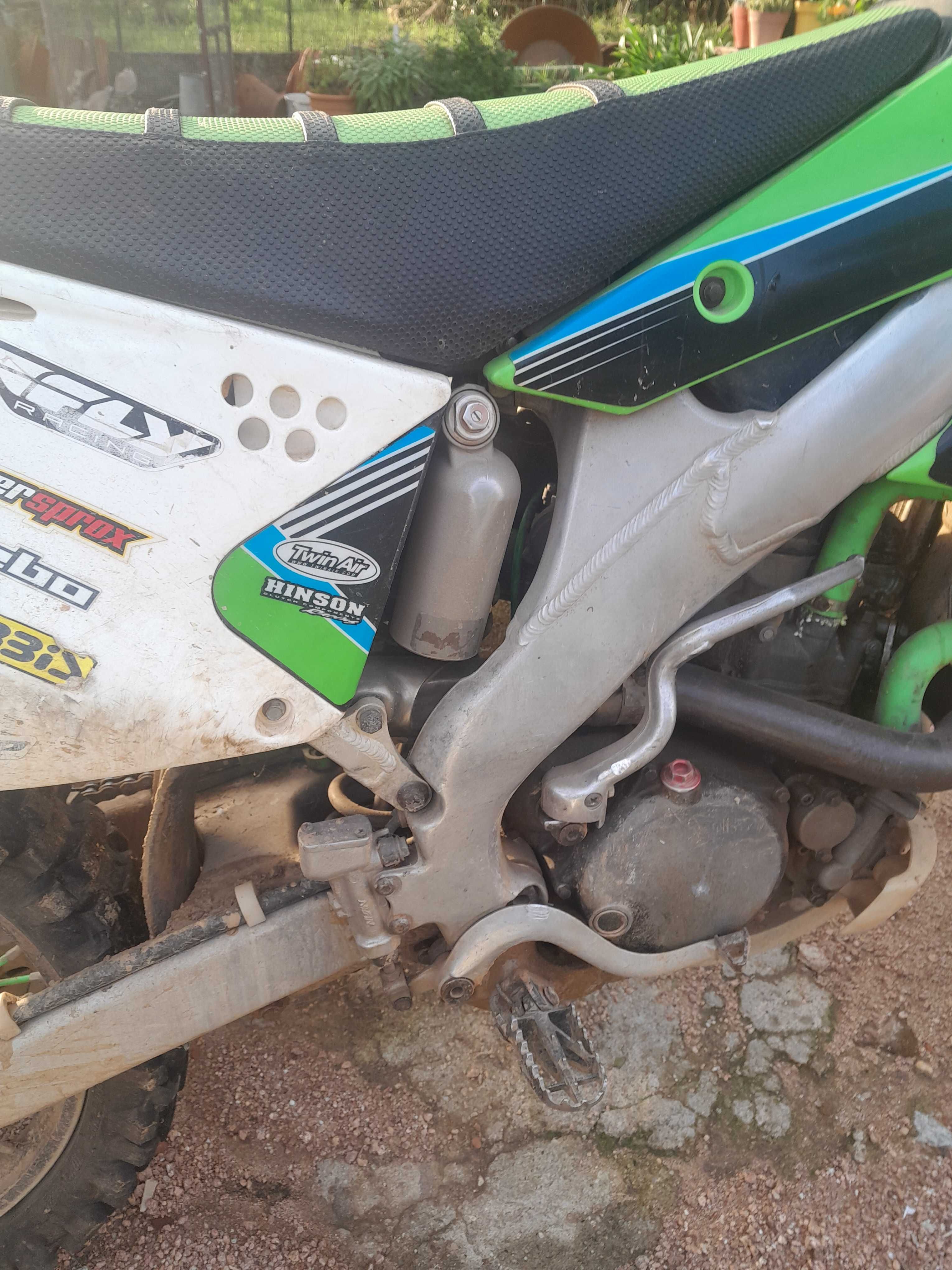 Mota de cross kx 250
