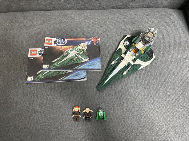 Б/У LEGO Star Wars: Saesee Tiin’s Jedi Starfighter (9498)