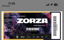 2 bilety Festiwal ZORZA Katowice 29.08.2025r. Dawid Podsiadło