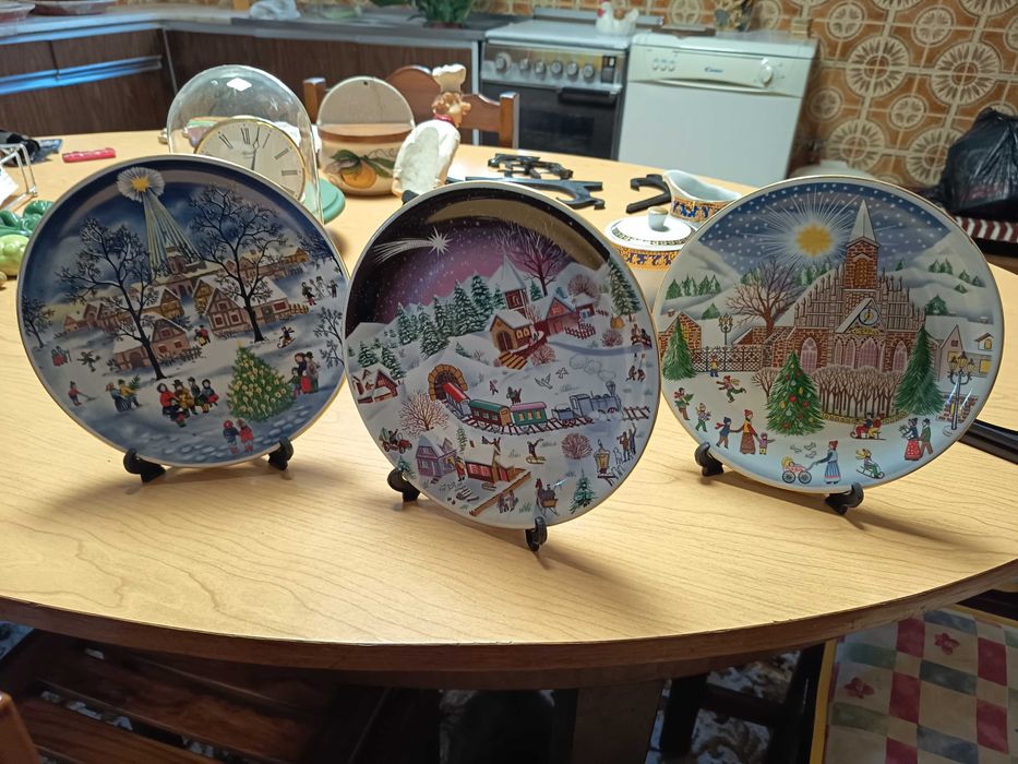 Pratos coleção de Natal SPAL