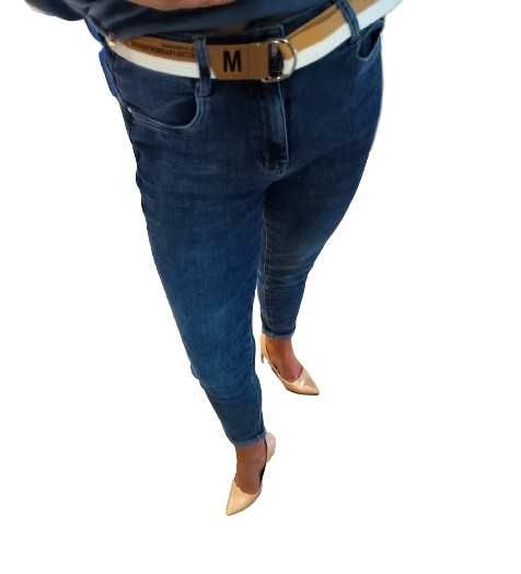 Spodnie Jeansowe Damskie Mom Fit