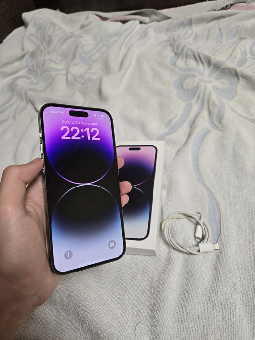 Iphone 14 pro max физ сим  rsim 128gb