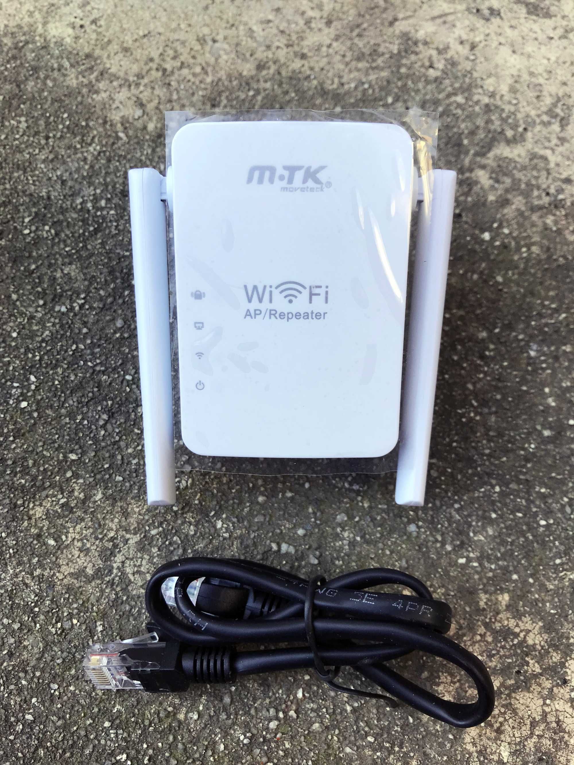 Repetidor Wi-Fi com 2 antenas (300Mbps) / Wifi Repeater