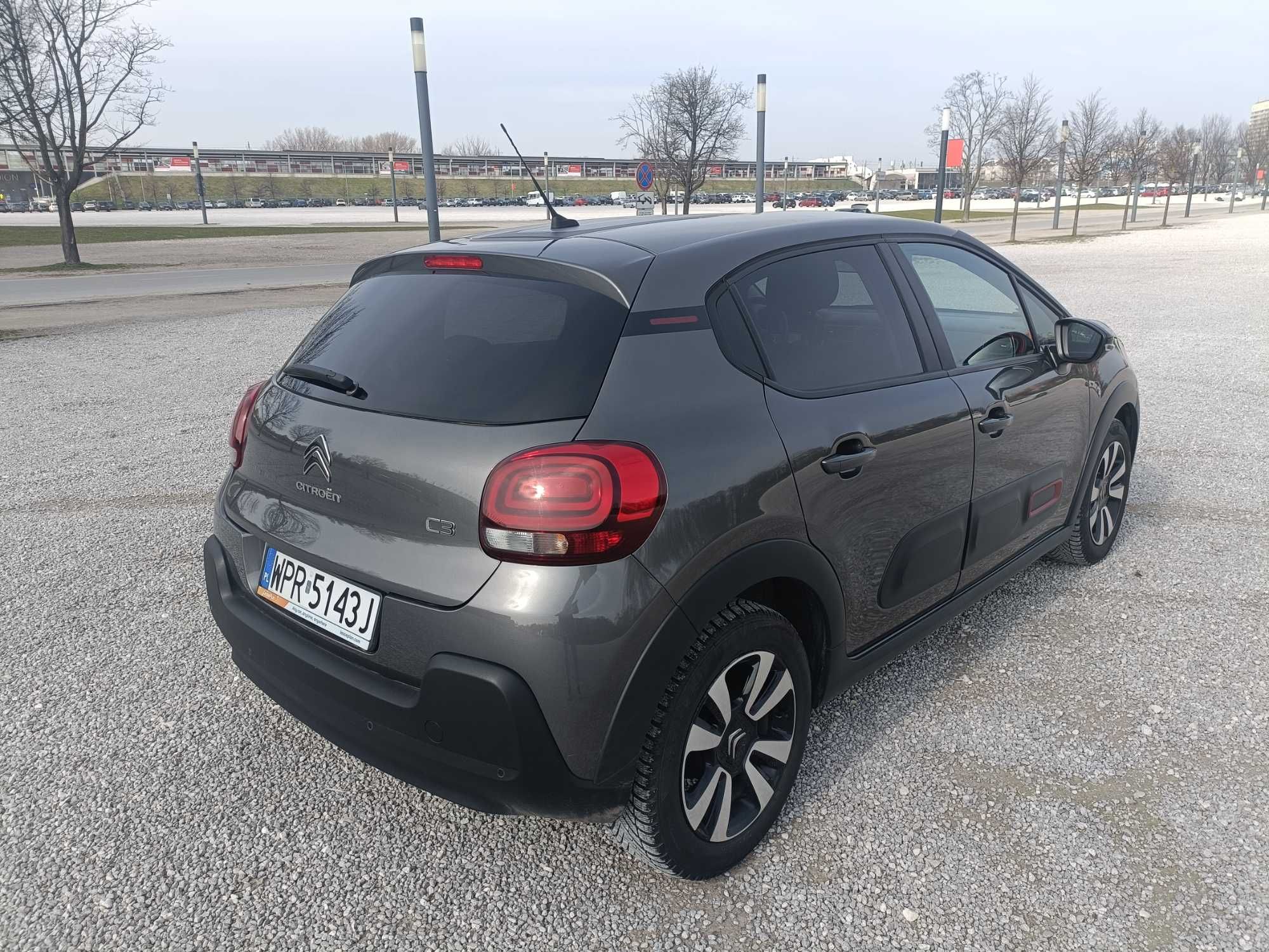 Citroen C3, Wynajem długoterminowy samochodów, wypożyczalnia aut