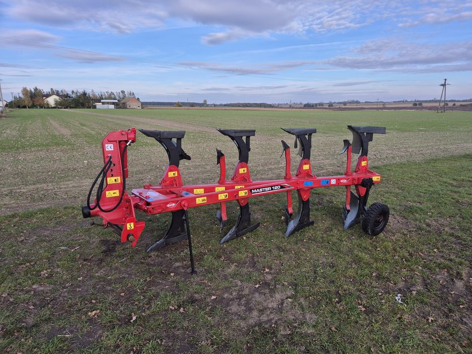 Pług 4 skibowy Obrotowy Kuhn Master 120!! Huard Demblon!! Okazja! Igła