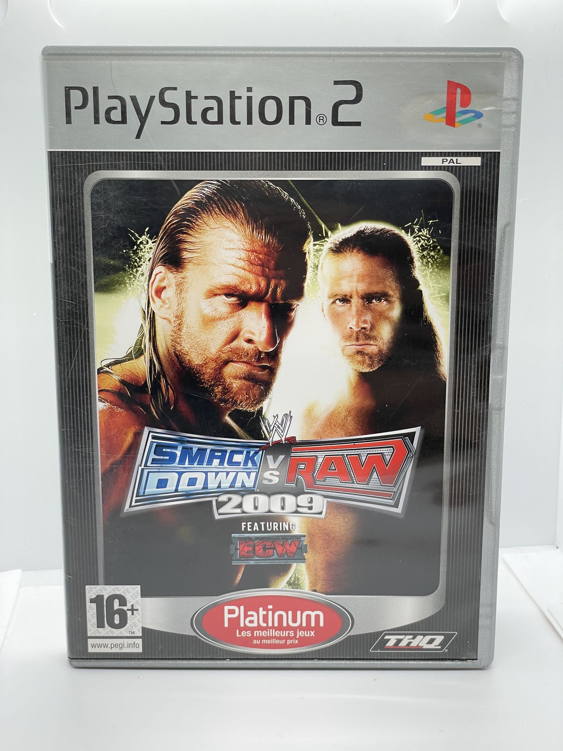 Smackdown vs Raw 2009 PS2 PlayStation 2 Po Angielsku