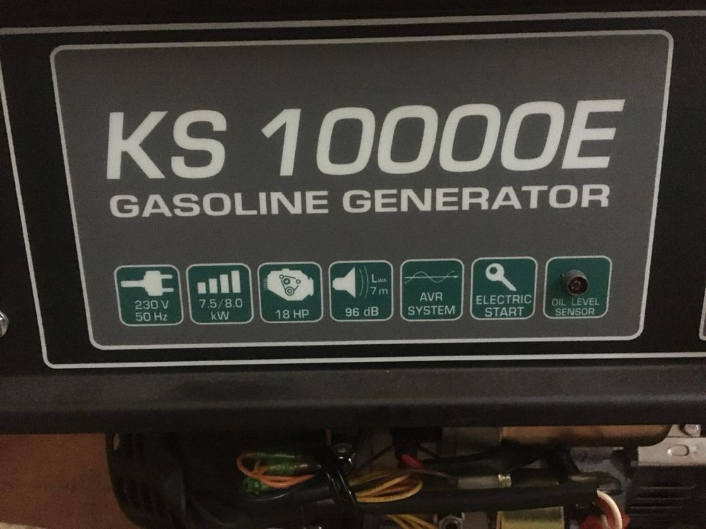 бензиновий генератор Konner & Sohnen KS 10000E