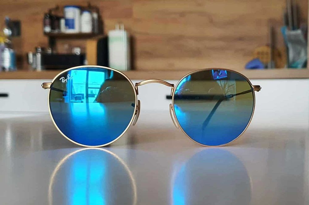 Nowe oryginalne okulary Ray-Ban Round Metal RB3447 Polarized