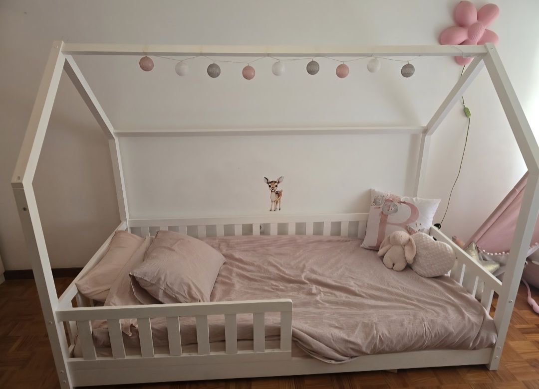 Cama Montessori casinha/cabana