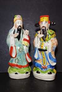 Фарфор, керамика Два звездных старца, Китай, винтаж