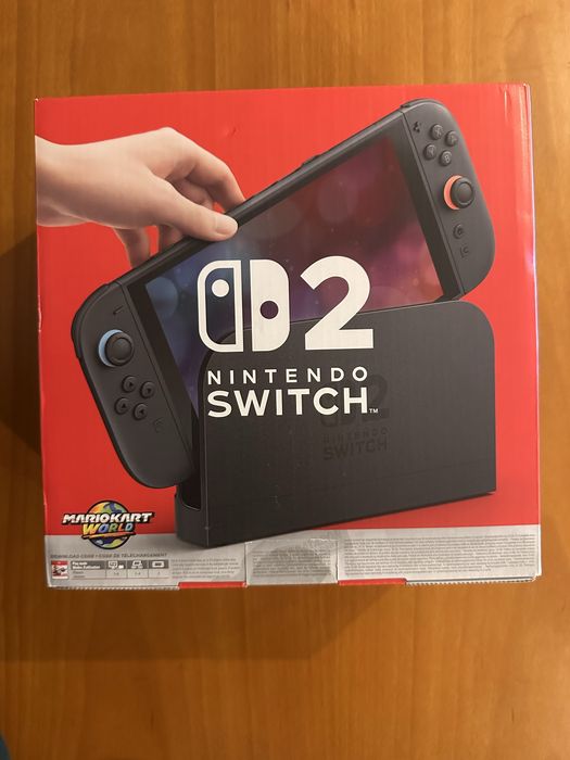 Nintendo Switch 2 Mario Kart Bundle - NOVA E SELADA