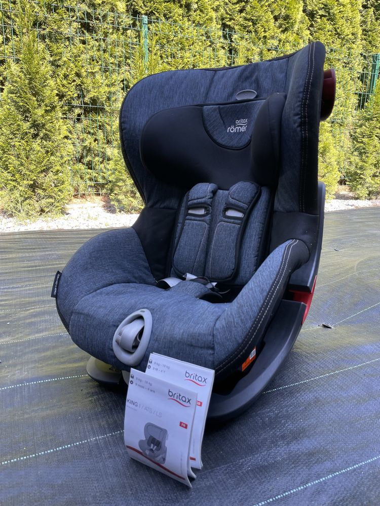 Автокрісло Автокресло Britax Romer King 2 II LS 9-18 kg Blue Marble