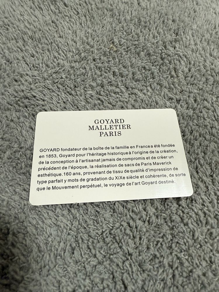 Porta Cartões Goyard