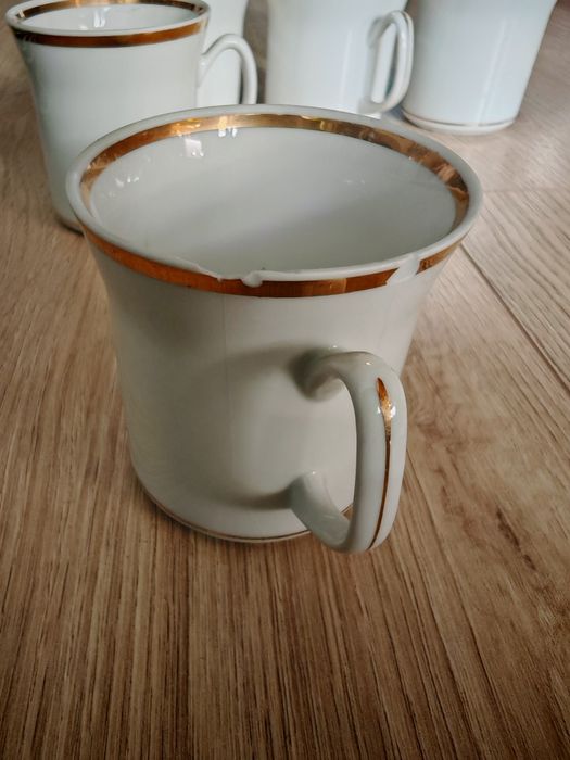 Porcelanowa zastawa serwis do kawa/herbata Włocławek PRL