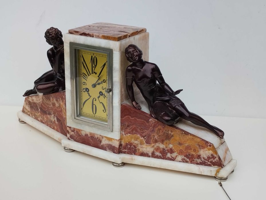 Zegar Art Deco Ferdinand Verger