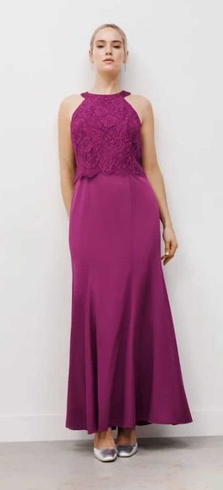 Przepiękna nowa wieczorowa sukienka John Lewis w rozmiarze 40