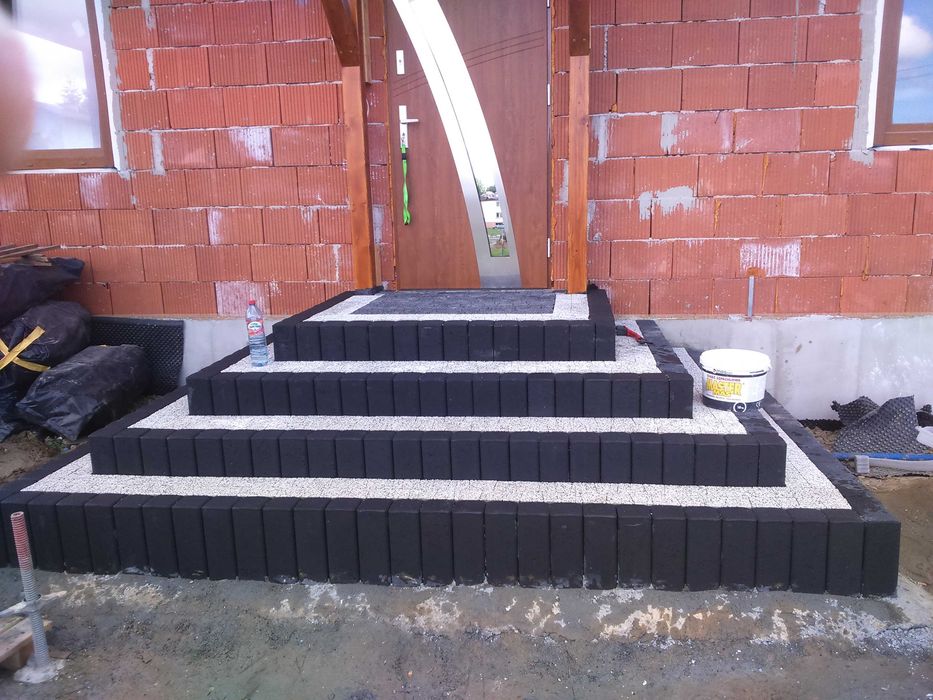 Kostka brukowa- układanie