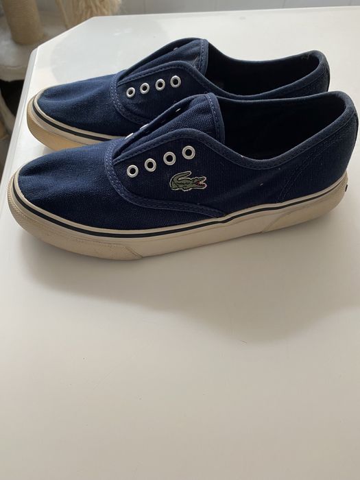 Ténis da marca Lacoste originais
