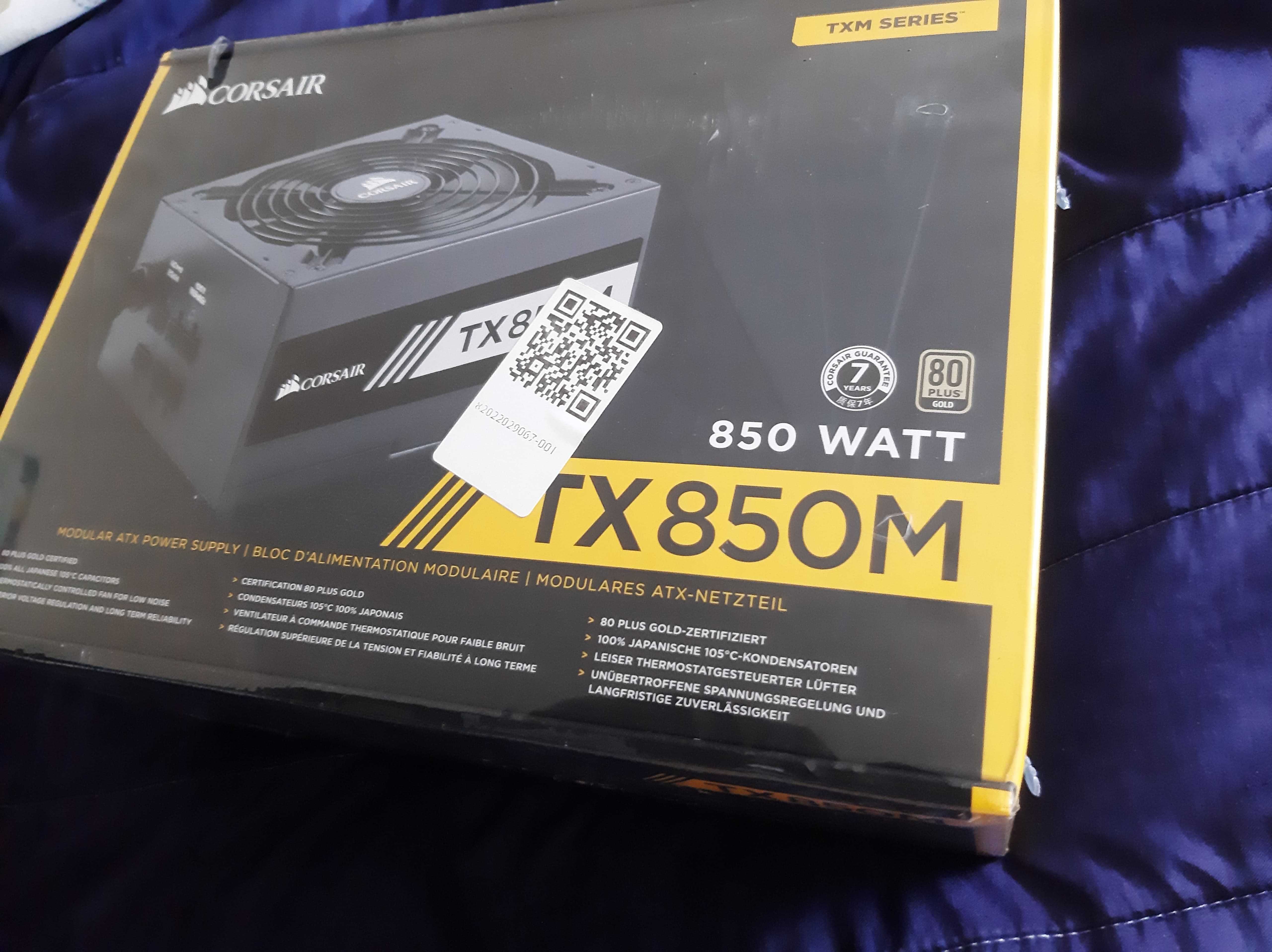 Fonte de alimentação 850 WATTS Corsair (NOVA)
