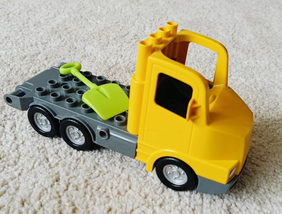 Lego Duplo 2008 Tir ciężarówka+ gratis łopatka