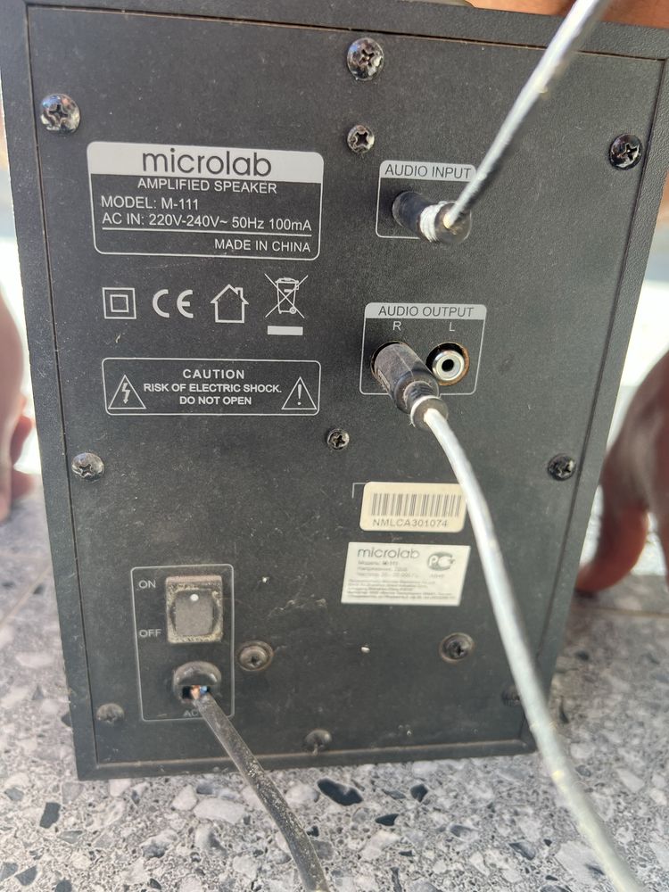 Колонки з самбуфером Microlab