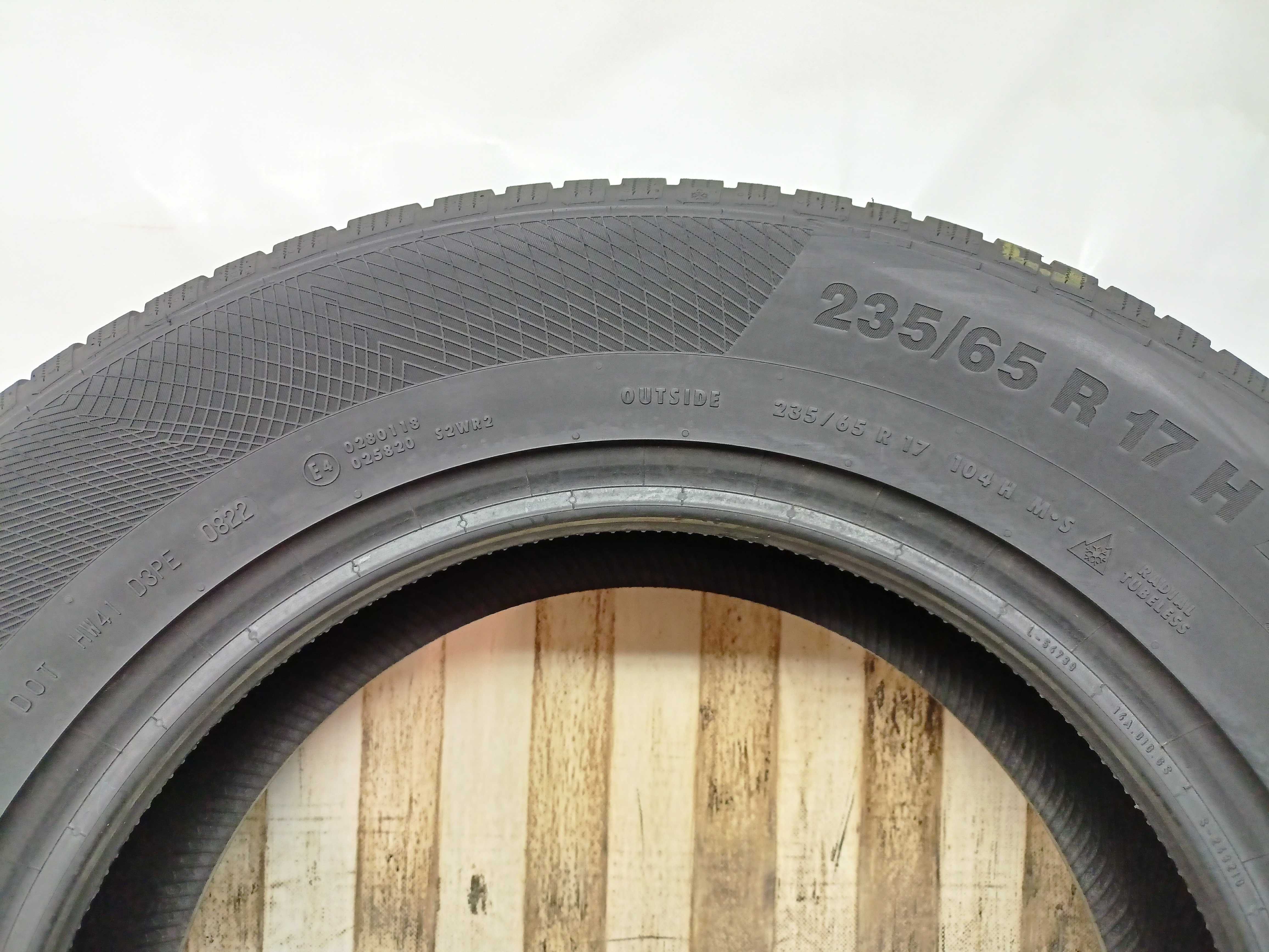 Continental WinterContact TS850P 235/65/17 2022r. 104H 8,3mm (5072)