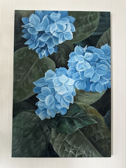 Картина Гортензія акрил 40*60 см