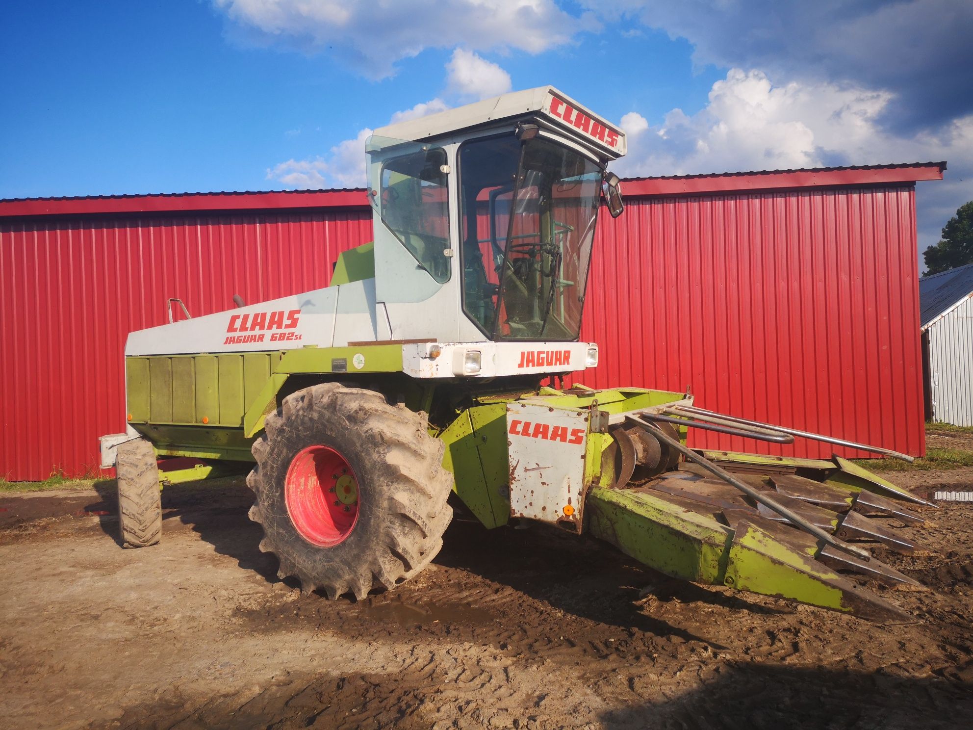Sieczkarnia Claas jaguar 682