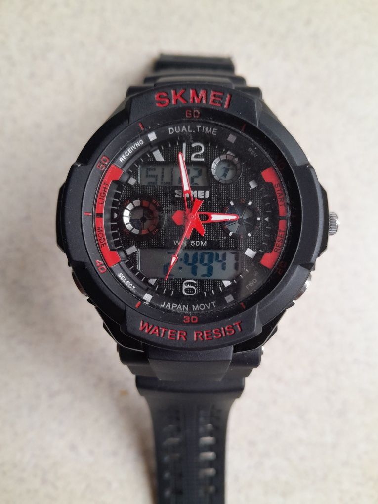 Часы мужские спортивные Skmei 0931-S- Shock Red